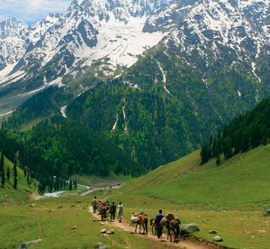Kashmir is a beautiful place to visit